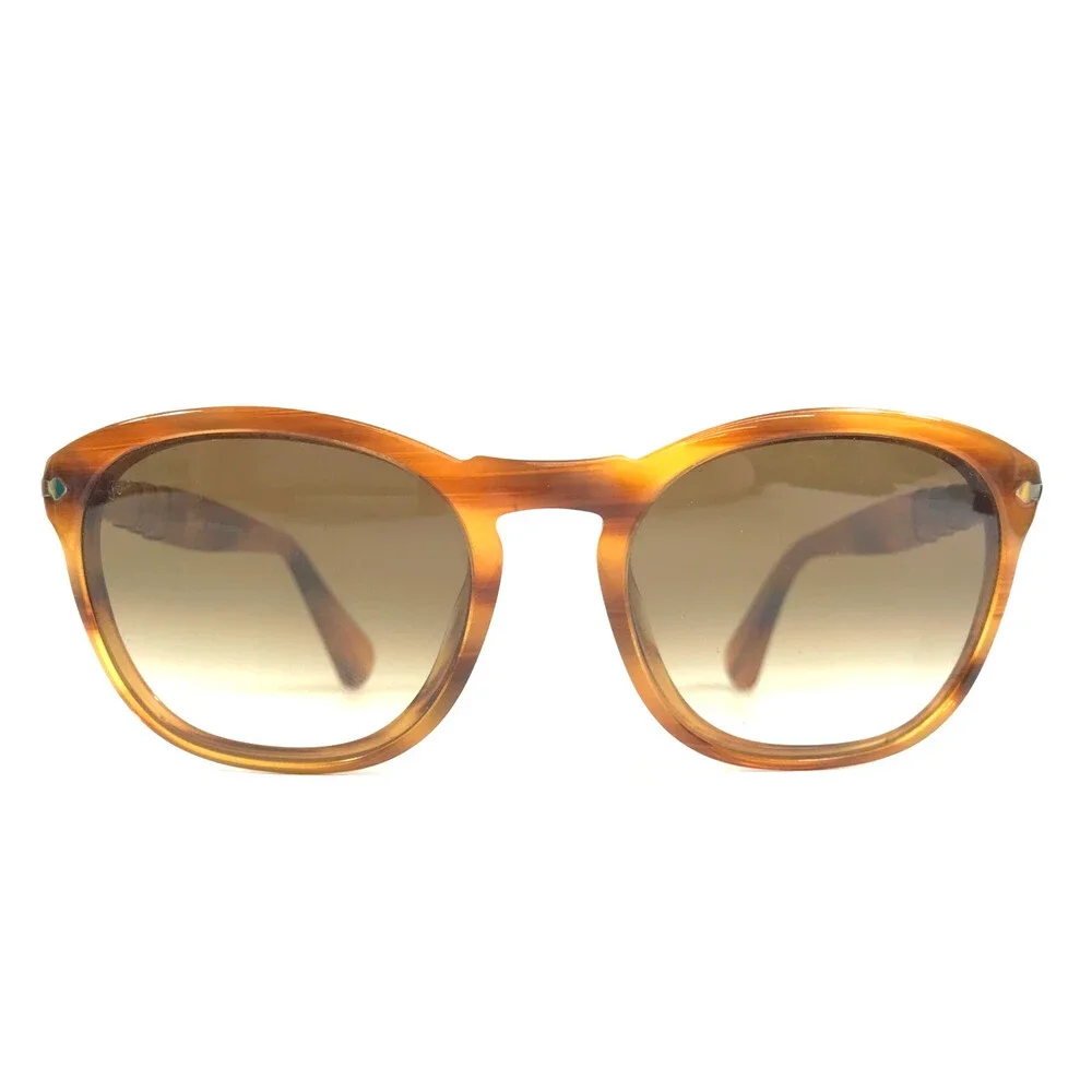 Persol Sunglasses 3056-S 960/51 Brown Orange Frames with Brown Gradient Lenses